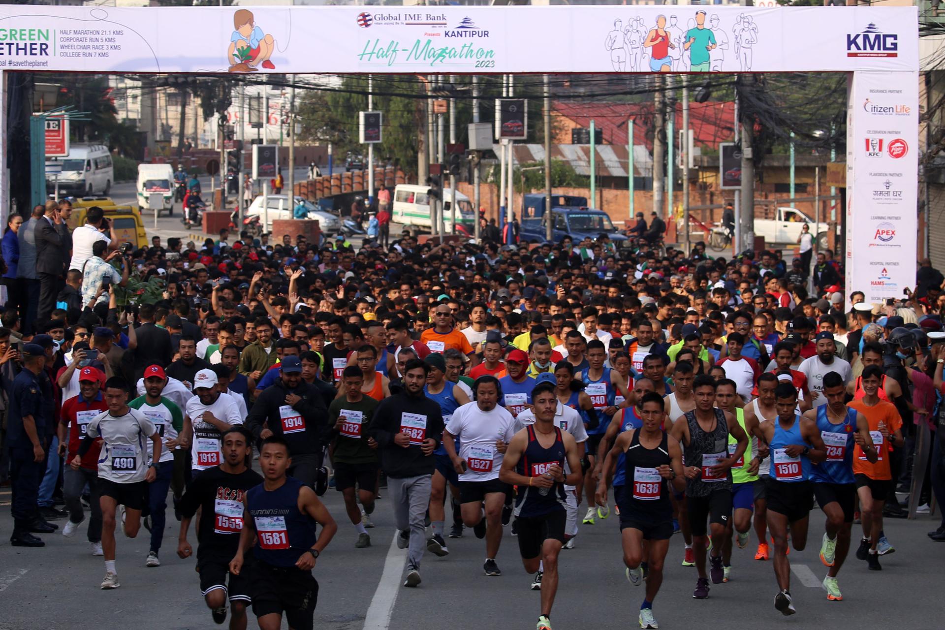 Kantipur event Kantipur Half Marathon 2023