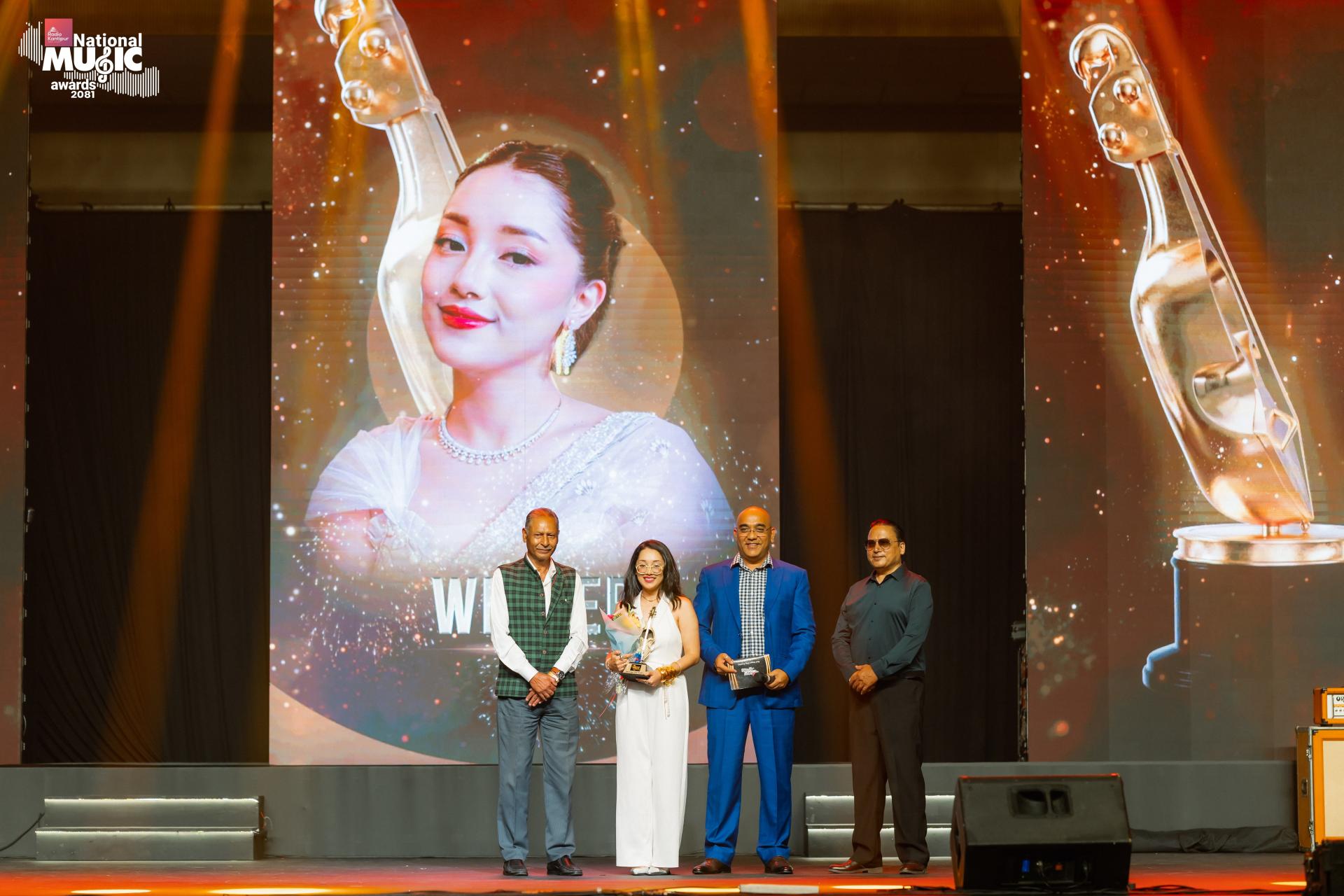 Kantipur event National Music Awards 2081