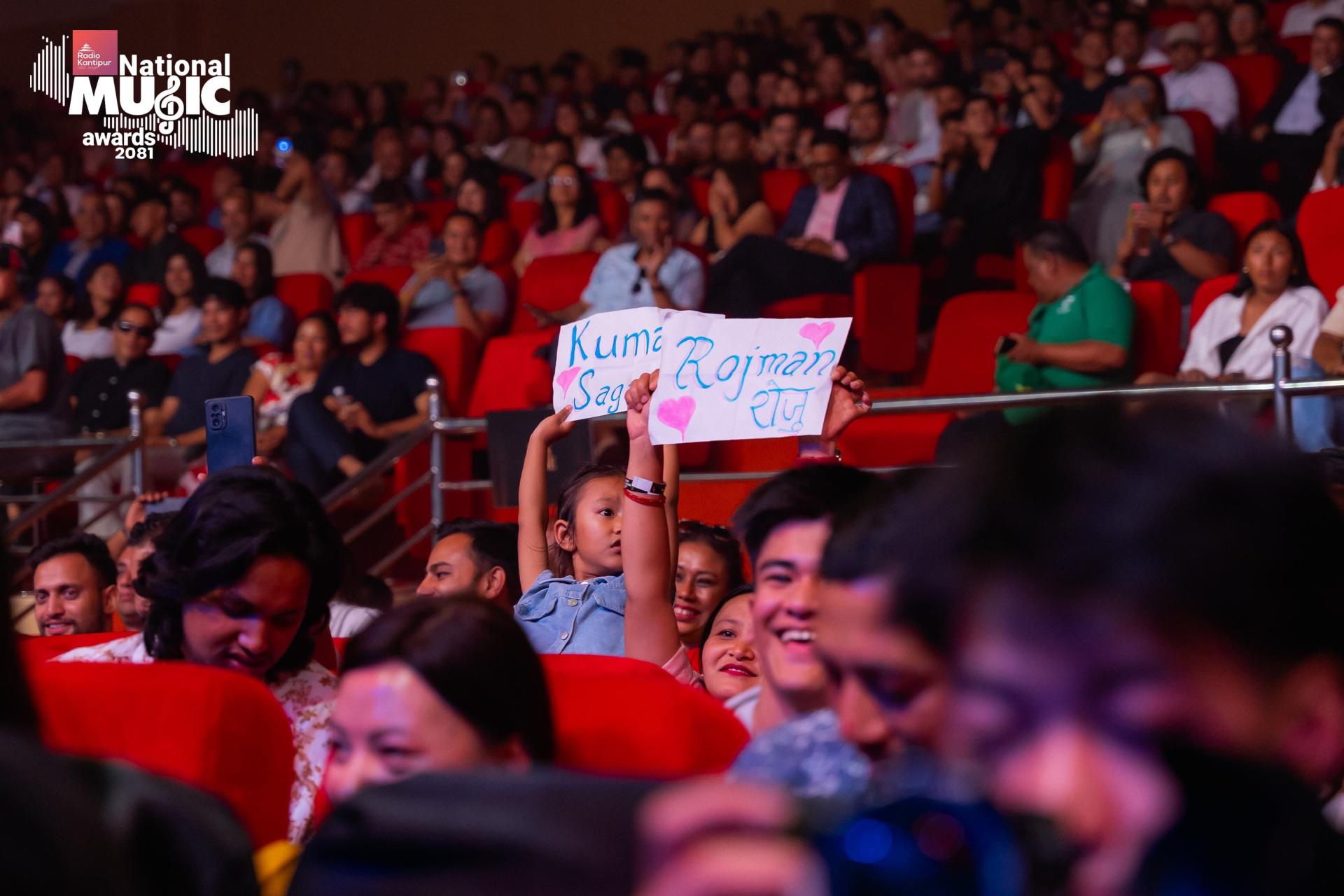 Kantipur event National Music Awards 2081